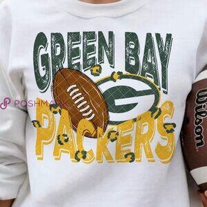 Green Bay Packers Football Logo Retro Fan Sweatshirt